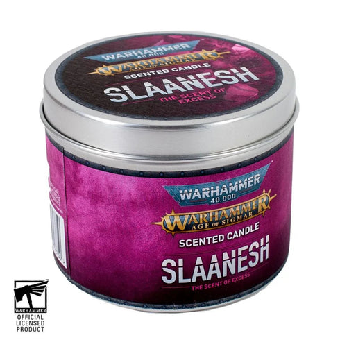 Warhammer 40000: Slaanesh Candle - the scent of excess